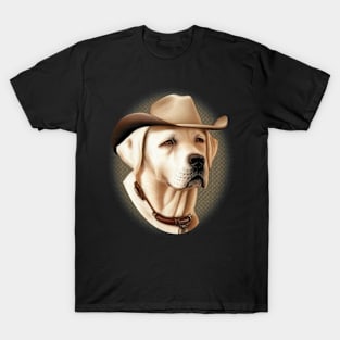 White Labrador Retriever Dog T-Shirt